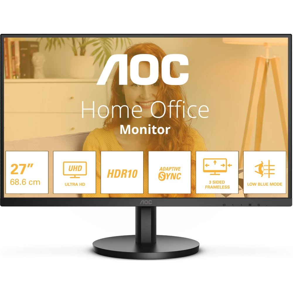 Обзор монитора AOC U27B3M: доступное 4K-решение с VA-матрицей для работы и развлечений