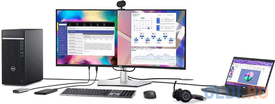 Dell U3824DW в работе