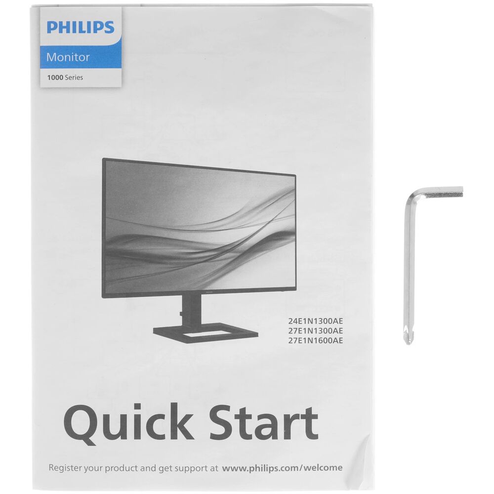 Philips 27E1N1300AE боковой вид дизайн