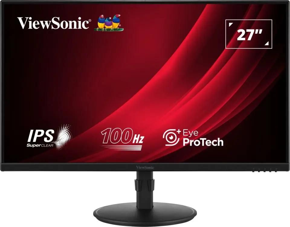 Обзор ViewSonic VA2708-HDJ: эргономичный IPS-монитор с технологиями защиты зрения и отличной цветопередачей
