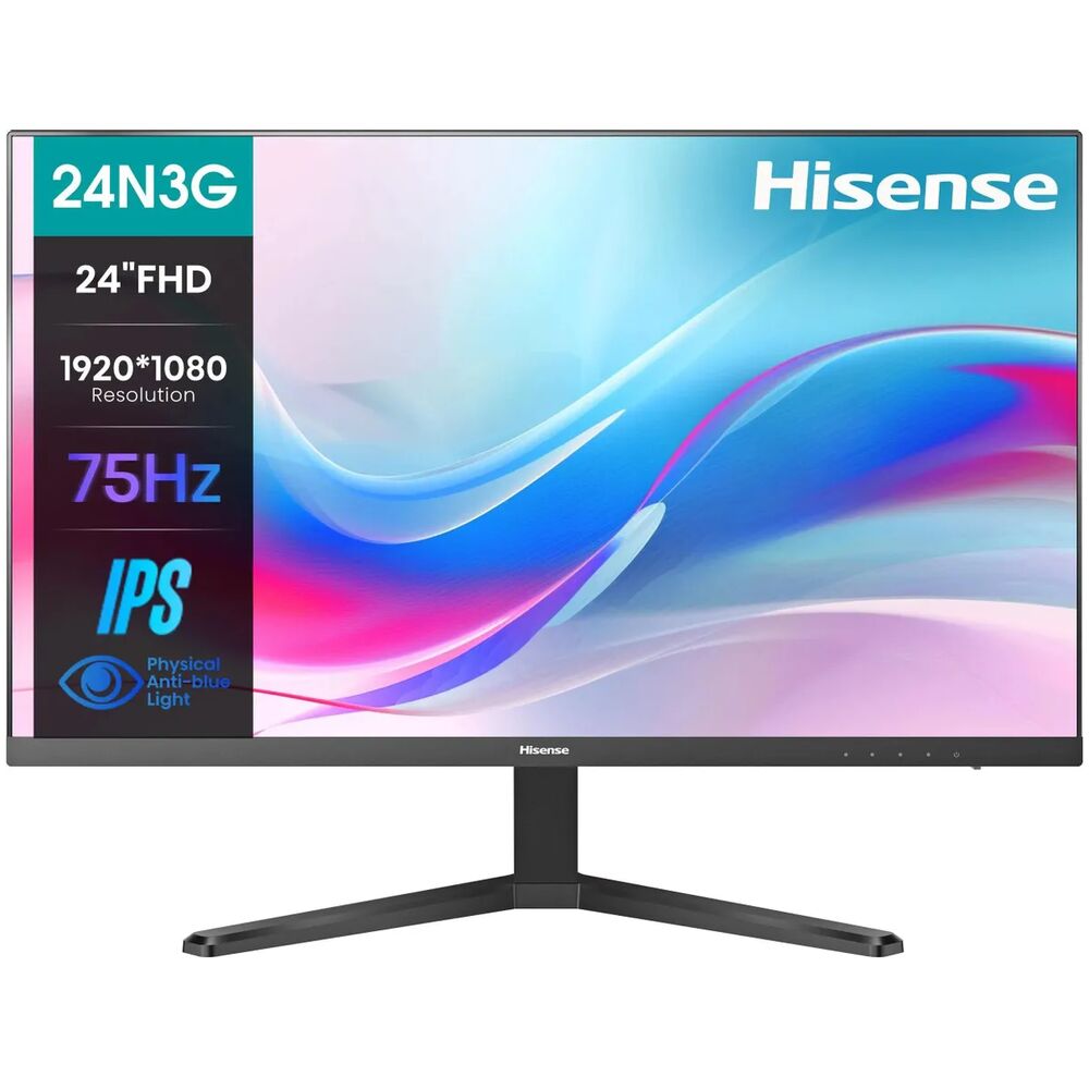 Обзор Hisense 24N3G: доступный Full HD монитор с IPS-матрицей и частотой 100 Гц для работы и игр
