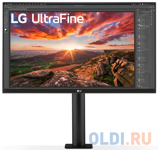 Эргономичная подставка LG 27UN880-B