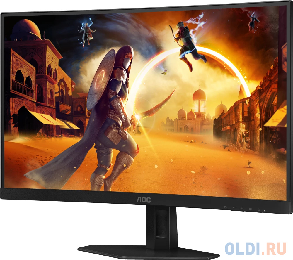 AOC C27G4ZXU в игровом процессе