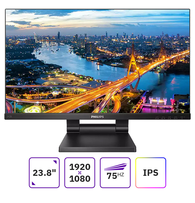 Обзор Philips 242B1TC (00/01): сенсорный монитор для офиса и бизнеса — реальный тест за 3 недели