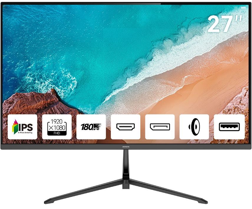 Обзор Aiwa MD2712: игровой и офисный монитор 27" IPS 180Hz FHD — честный тест после трёх недель использования