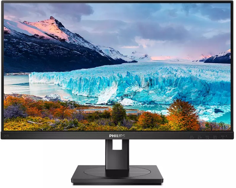 Philips 243S1 вид сзади с портами