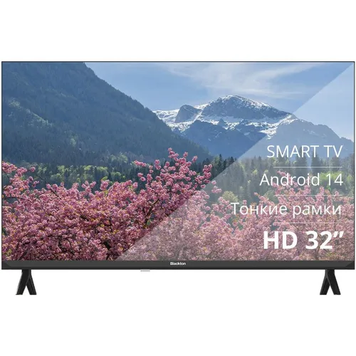 Blackton BT 32FS01B: доступный Smart TV с Android 14 для повседневного использования