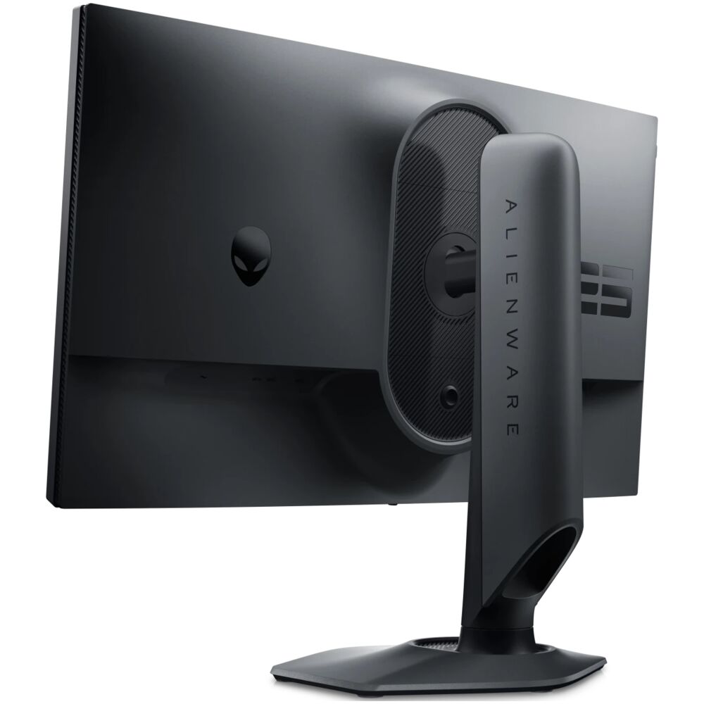 Dell Alienware AW2524HF — вид сбоку, толщина корпуса