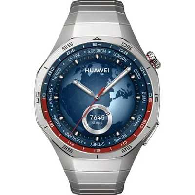 Huawei Watch GT 5 Pro — детали корпуса и ремешка