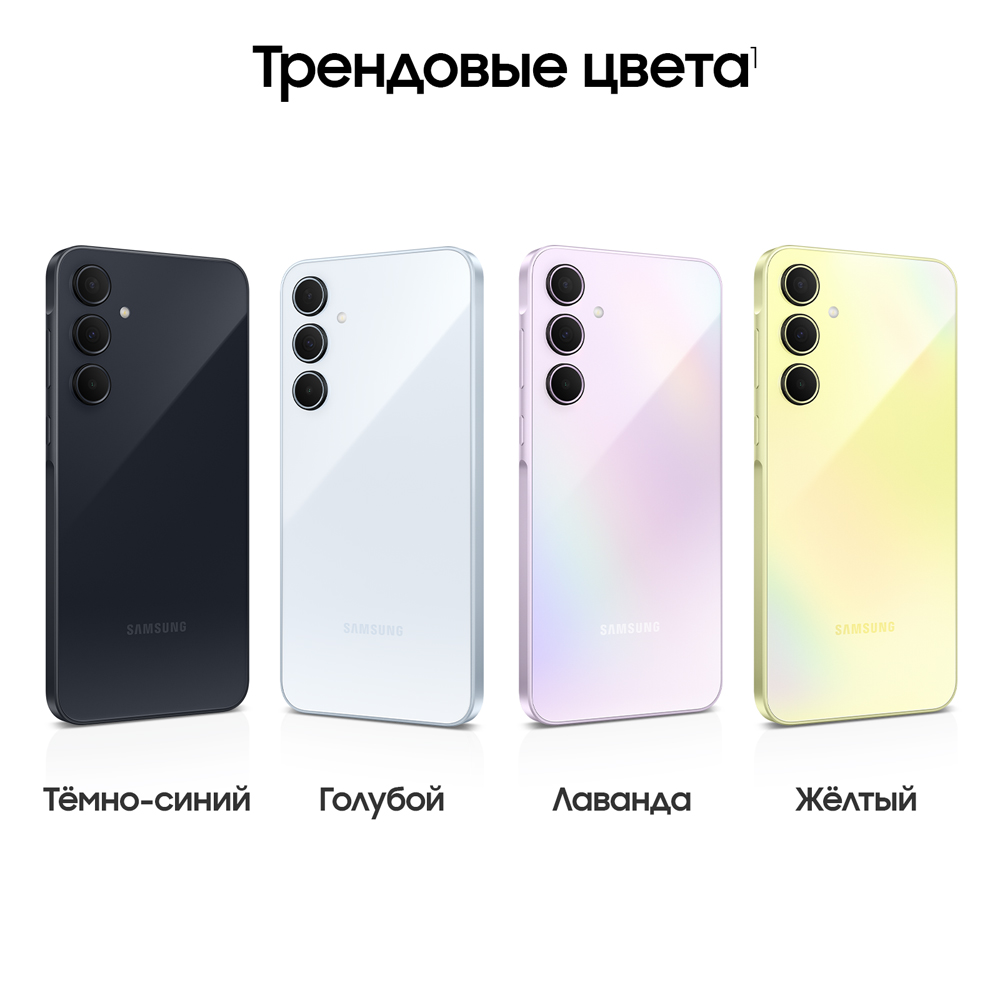 Samsung Galaxy A35 5G дизайн и упаковка