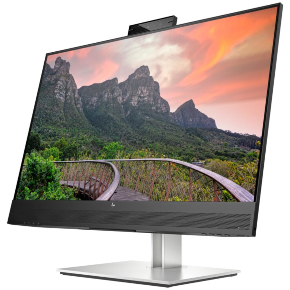 HP E27m G4 вид сзади и порты