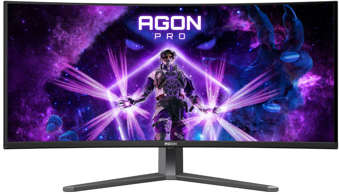 AOC AGON PRO AG346UCD — детали конструкции и подставки