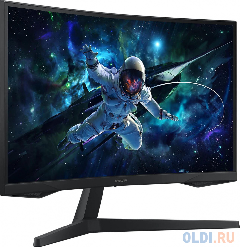 Samsung Odyssey G55C S27CG550EI вид сбоку