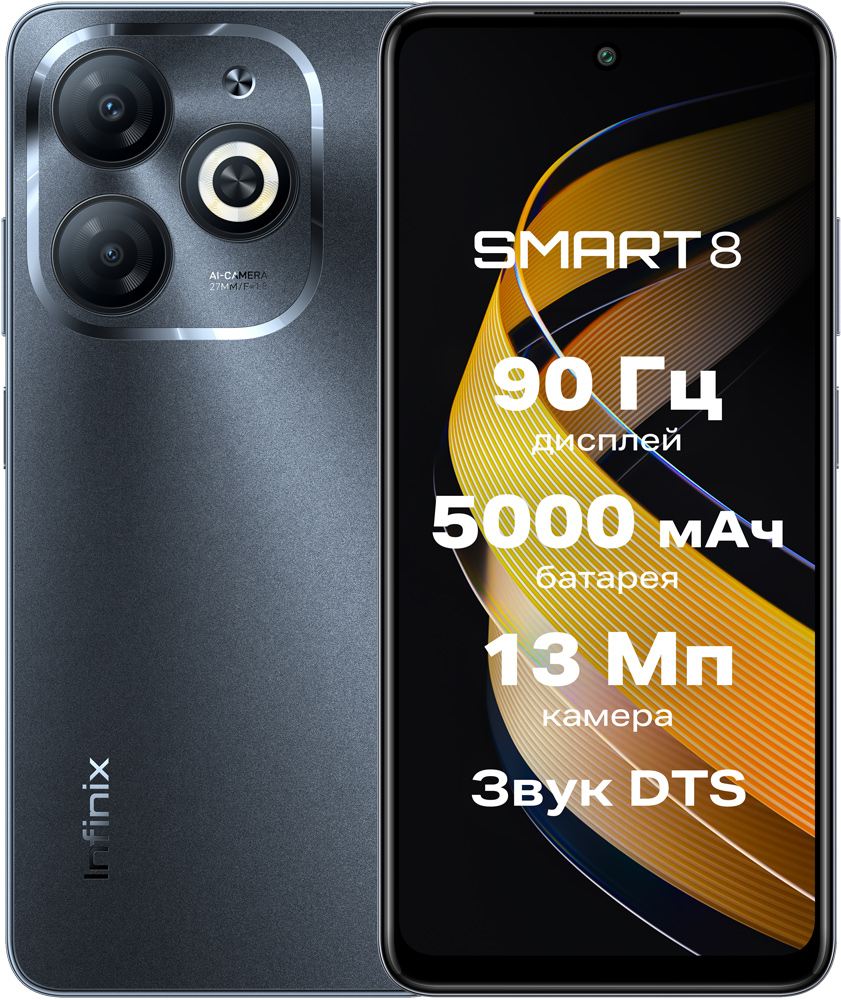 Infinix Smart 6 распаковка
