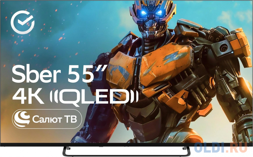 SEO-оптимизированный обзор телевизора Sber SDX-55UQ5236: полное погружение в мир QLED на платформе Салют ТВ