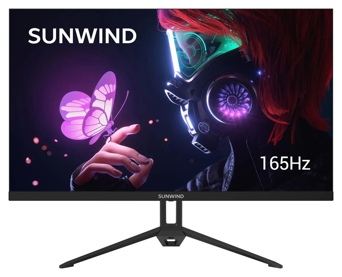 Обзор Sunwind SUN-M27BA107: доступный игровой монитор с частотой 165 Гц для требовательных геймеров