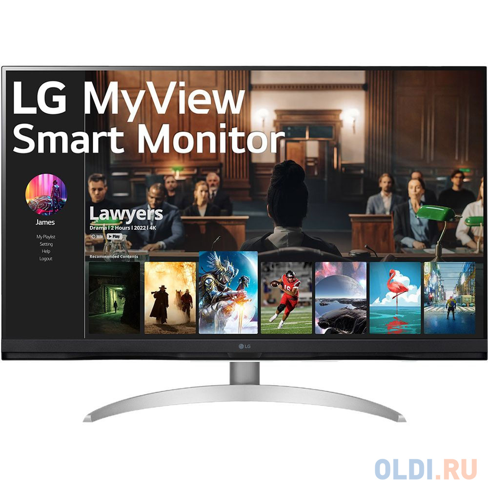 Обзор LG MyView 32SQ700S-W: универсальный 4K-монитор с функциями смарт-ТВ