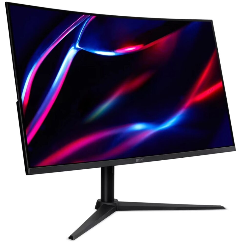 Acer Nitro XZ320QU S3 — изгиб 1500R крупным планом