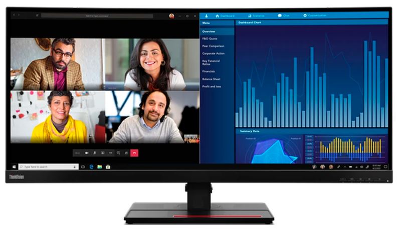 Обзор Lenovo ThinkVision P34w-20: ультраширокий монитор для профессионалов и не только