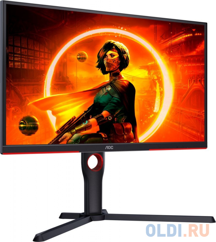AOC AGON 25G3ZM - регулировка высоты и наклона