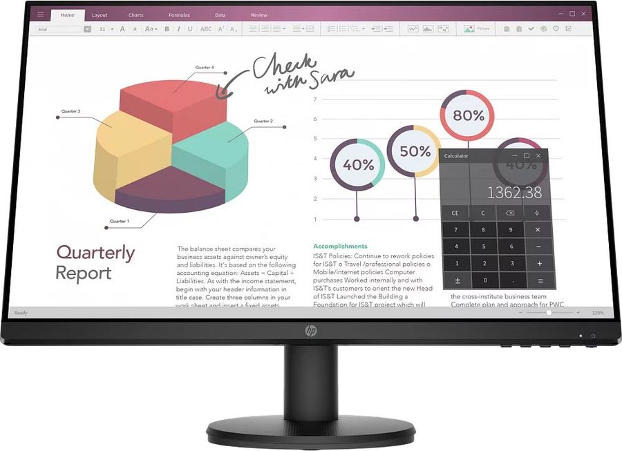 Обзор монитора HP P24v G5 (64W18AA): практичное решение для работы и развлечений