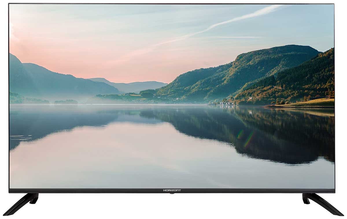 Честный обзор телевизора Horizont 65LE7053D: тестирование белорусского гиганта с Яндекс.ТВ