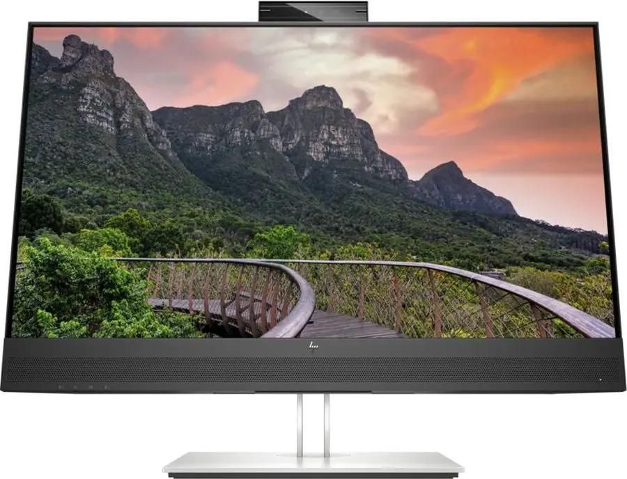 HP E27m G4 встроенная камера крупным планом