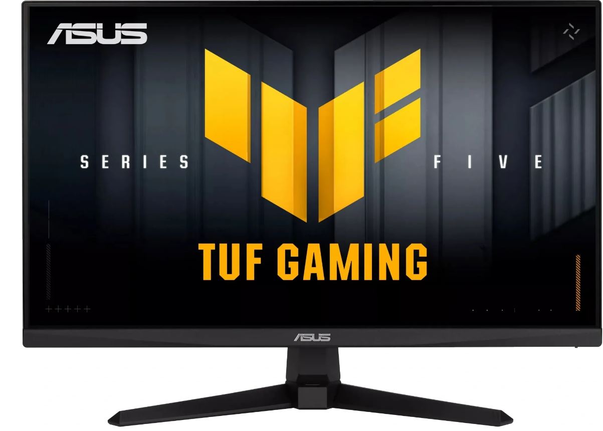 ASUS TUF Gaming VG259QMR5A вид сзади и интерфейсы