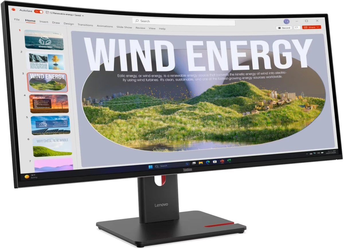 Обзор Lenovo ThinkVision T34WD-40 (64AEGAT1EU): ультраширокий изогнутый монитор с USB-C для профессионалов