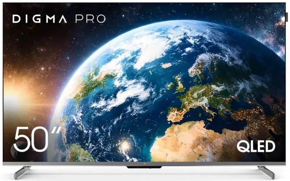 Digma Pro QLED 50D (2148673): подробный обзор 50-дюймового 4K-телевизора с 144 Гц, Google TV и Farfield — честное тестирование