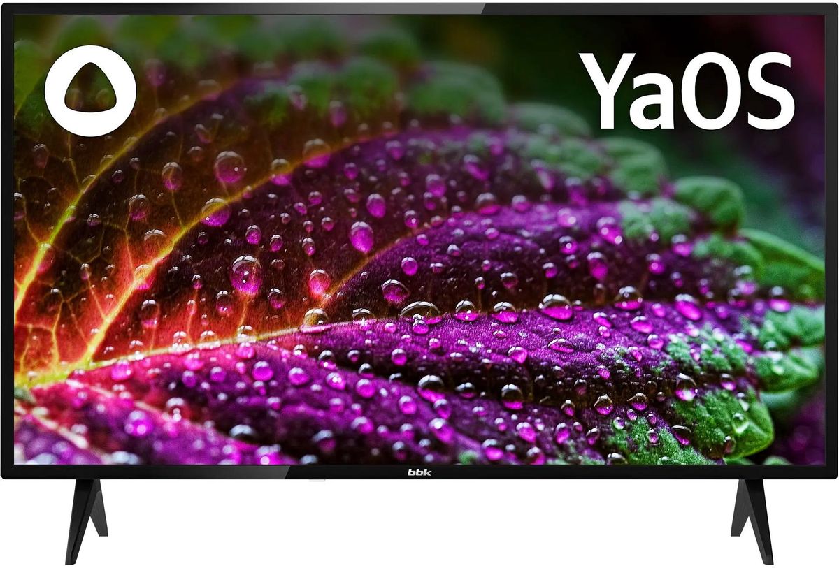 Обзор телевизора BBK 40LEX-7249/FTS2C (B): доступный Smart TV с YaOS для повседневного использования