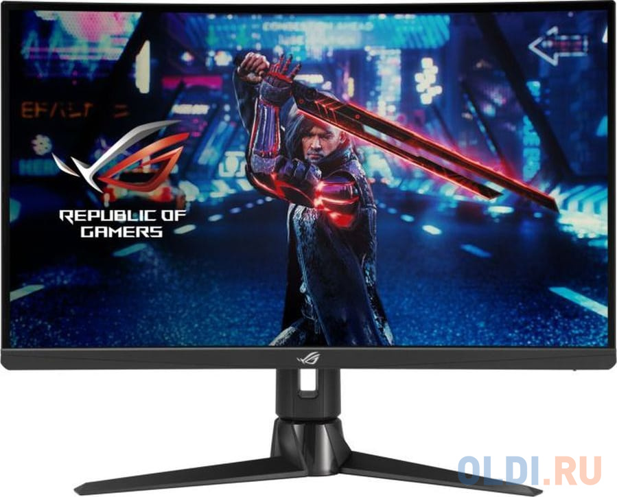 Обзор ASUS ROG Strix XG27AQV: изогнутый игровой монитор с Fast IPS матрицей для требовательных геймеров