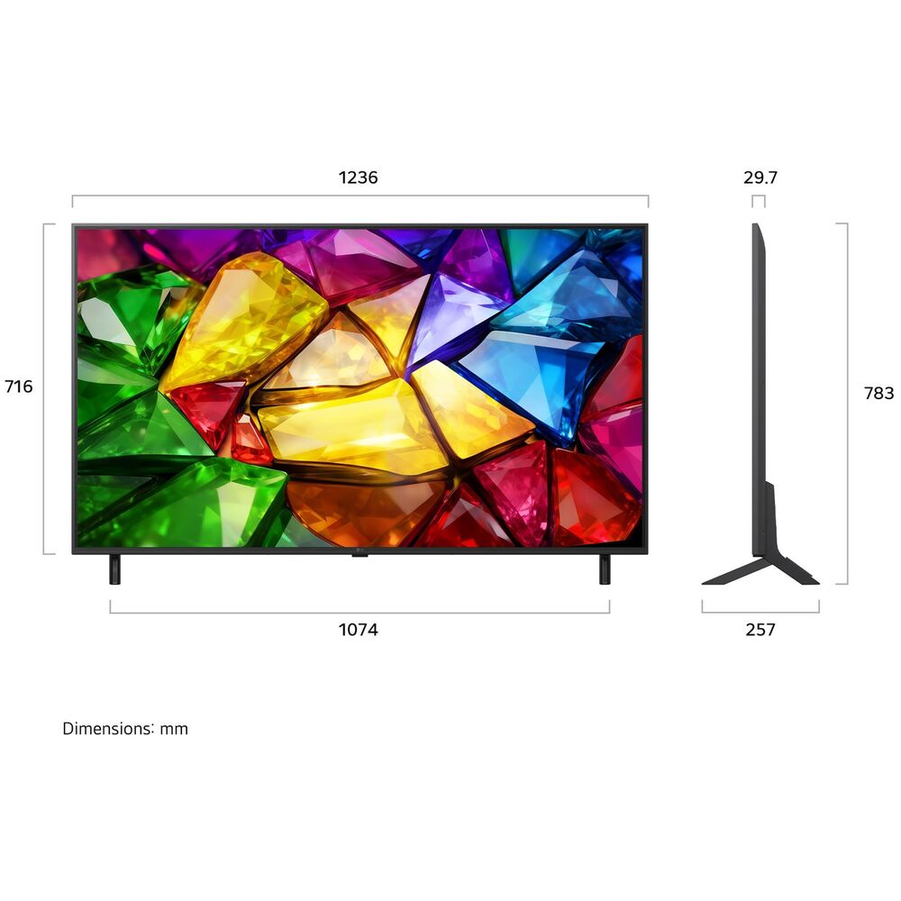 LG 55MRGB86B6A задняя панель и разъёмы