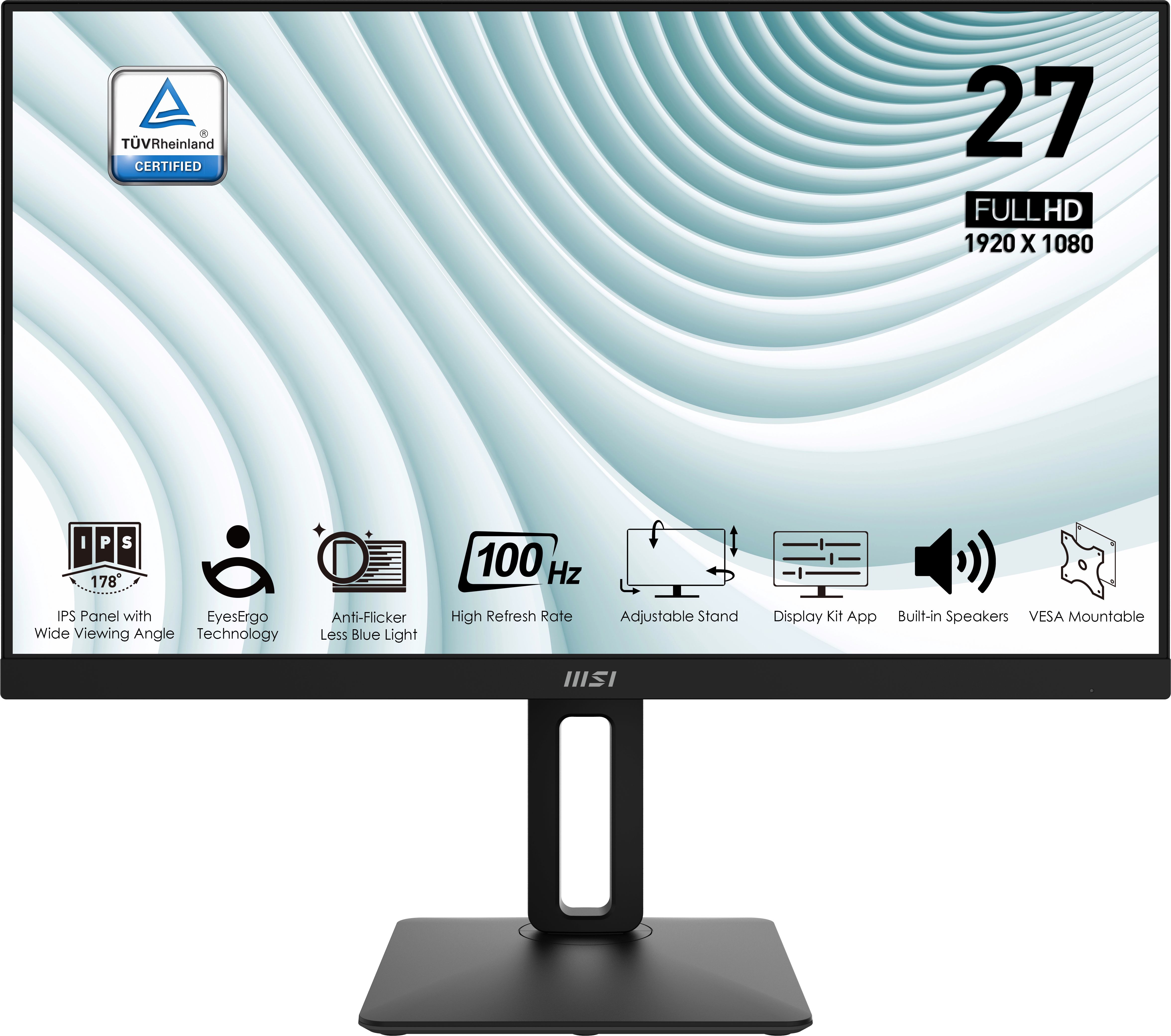 MSI Pro MP271AP качество изображения