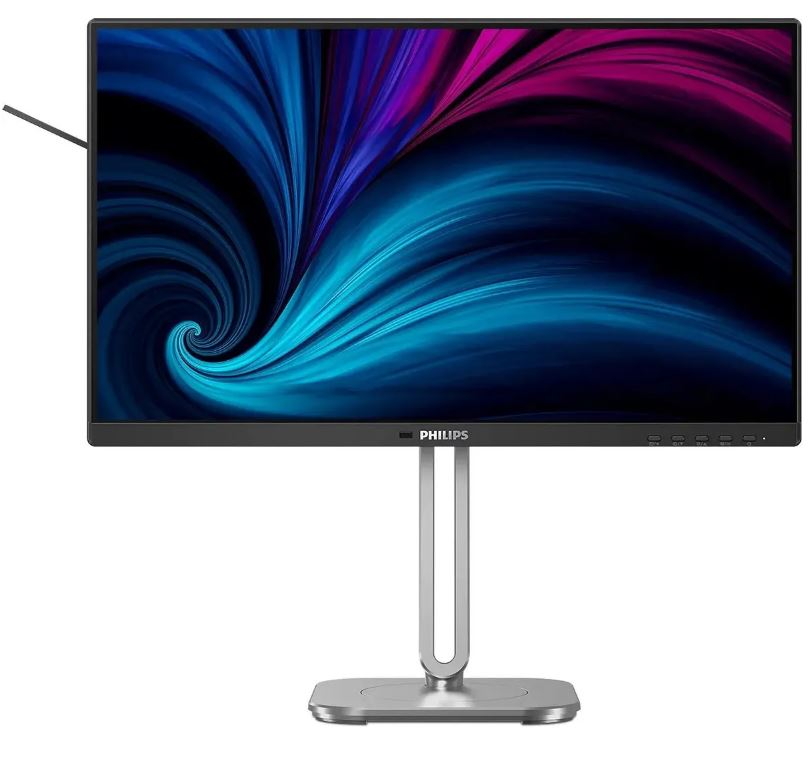 Philips 24B2U4301 — разъёмы и задняя панель