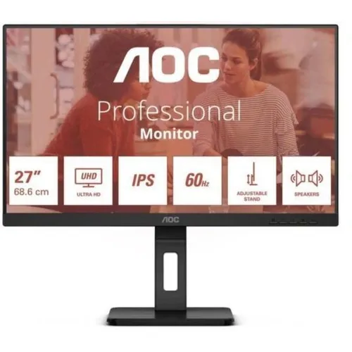 AOC U27E3UF — вид сзади и интерфейсы
