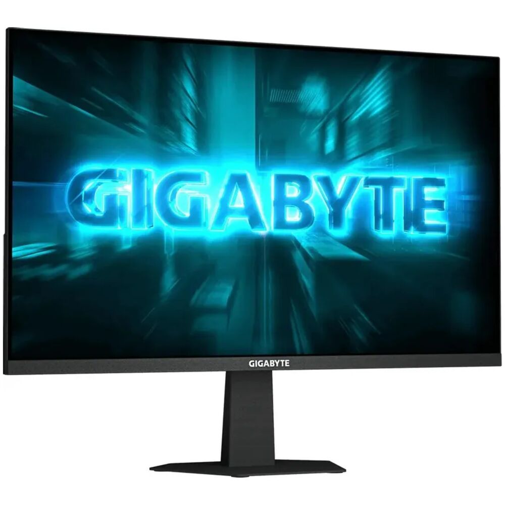 Gigabyte GS24F14 крупный план подставки и нижней рамки