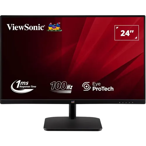 Обзор ViewSonic VA2432-H-2: доступный 24-дюймовый IPS-монитор с частотой 100 Гц и временем отклика 1 мс для работы и игр