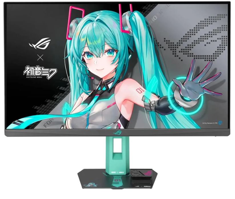 Обзор ASUS ROG Strix XG27ACMEG-G Hatsune Miku Edition: игровой монитор 27" Fast IPS 260Hz QHD с уникальным дизайном