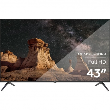 Обзор телевизора BQ BT43F34B 43": честный тест бюджетного Full HD LED-телевизора без Smart TV с VA-матрицей и Direct LED подсветкой