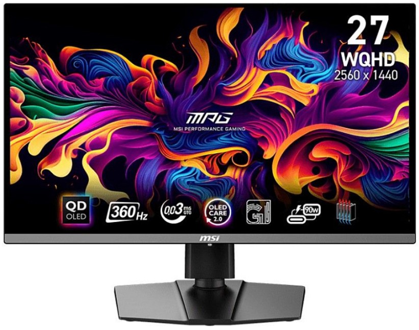 Обзор MSI MPG 271QRX QD-OLED (9S6-3CD79A-051): лучший 27-дюймовый игровой монитор 2024 года с частотой 360 Гц?