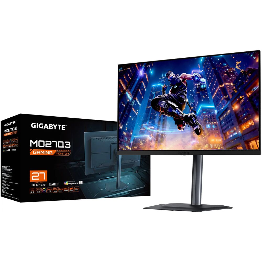 Gigabyte MO27Q3 - эргономика подставки
