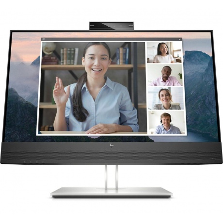 Монитор HP E24mv G4 в работе