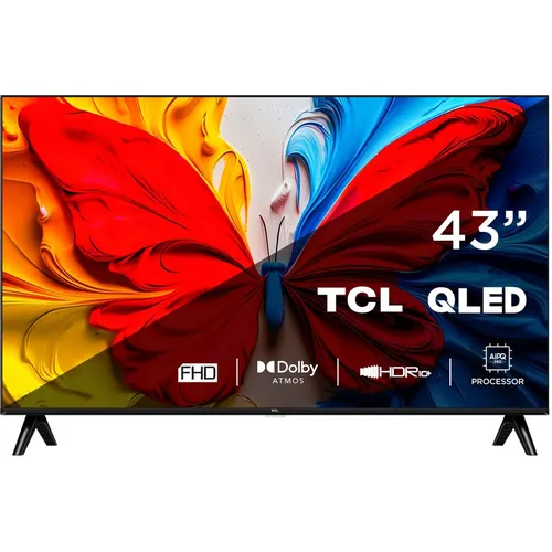 TCL 43S5K-UZ: обзор бюджетного QLED-телевизора с Google TV 14 — честный тест после 3 недель использования