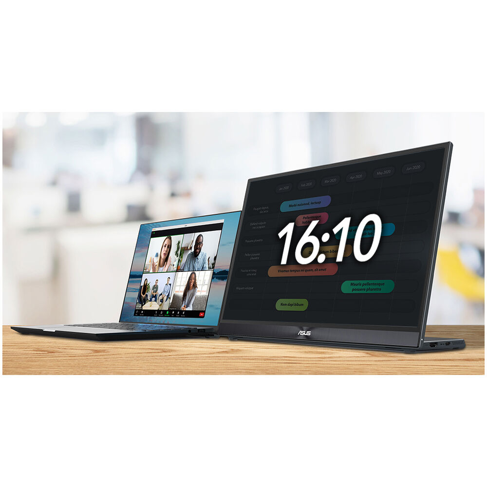 ASUS ZenScreen MB16QHG — угол обзора