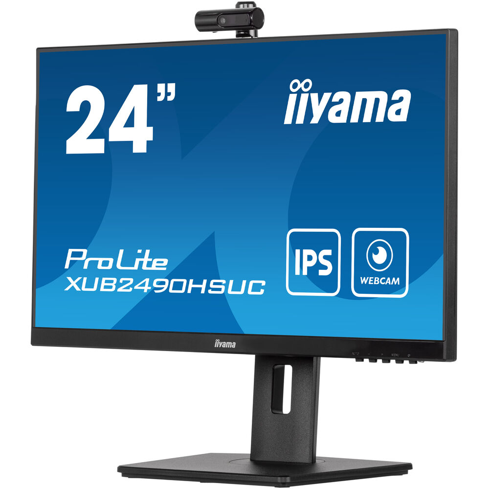 iiyama ProLite XUB2490HSUC-B5 — эргономичная подставка с регулировкой высоты