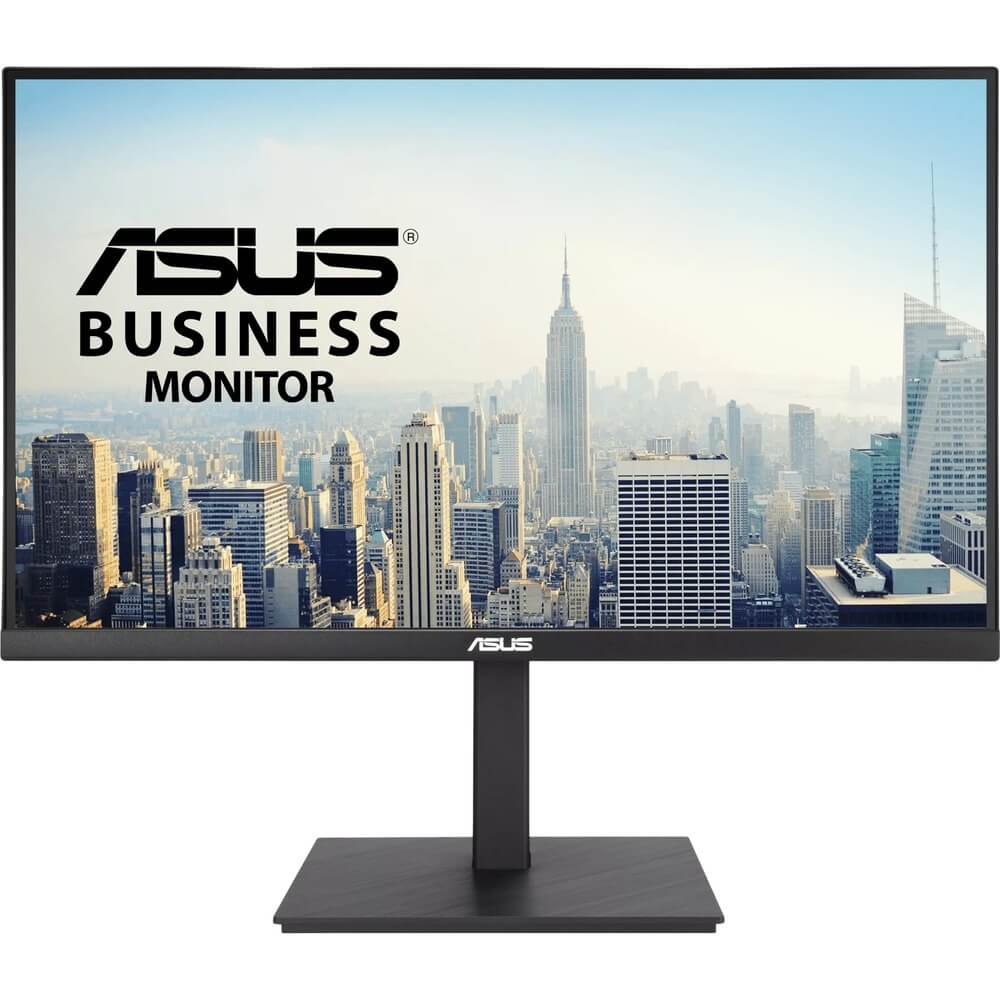 ASUS VA27ACFSN - вид сзади, интерфейсы и подключения