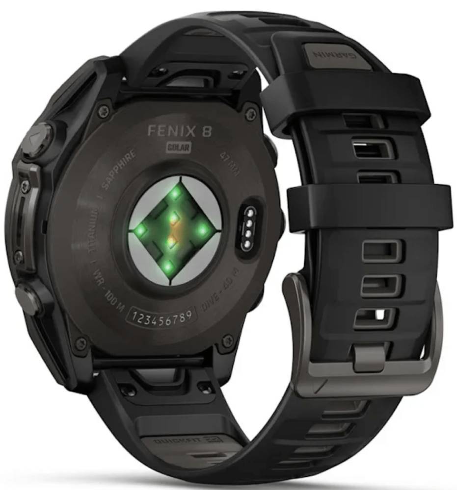 Garmin Fenix 8 Solar — ремешок и застёжка