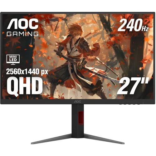Обзор AOC Q27G4ZMN: игровой монитор 27" QHD 240 Гц с Mini LED подсветкой — топовые характеристики по доступной цене