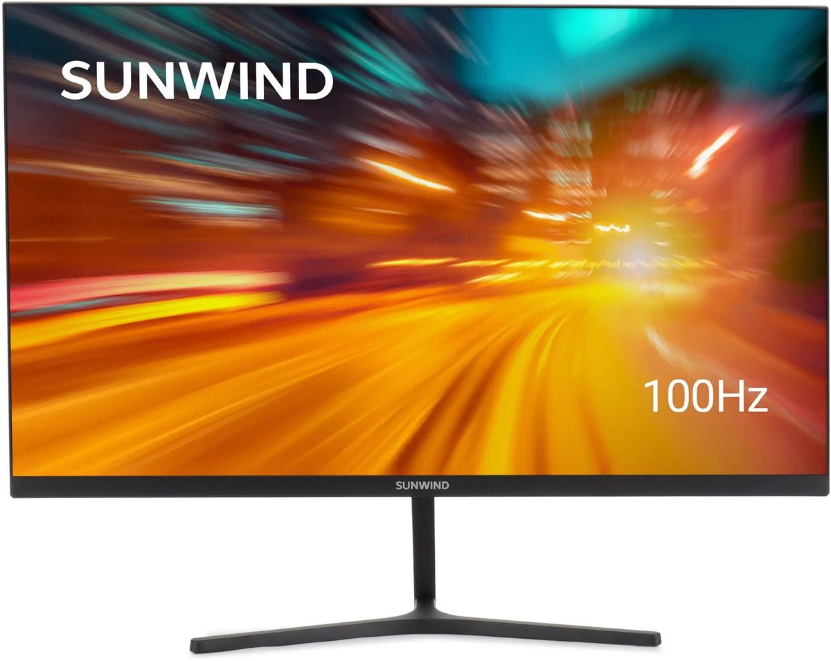 Обзор монитора Sunwind SM24SG01: доступная игровая модель с частотой 180 Гц